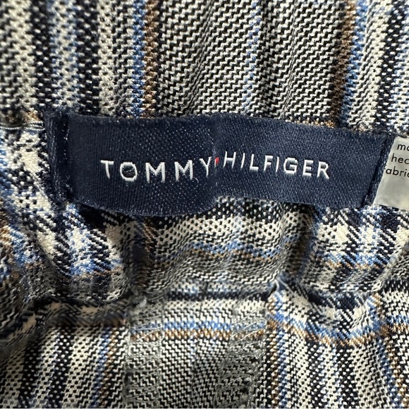 Tommy Hilfiger size 16 plaid pants, fall, autumn, elastic waist back, office - Picture 8 of 11